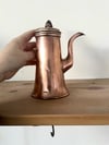 Antique copper Chocolate pot