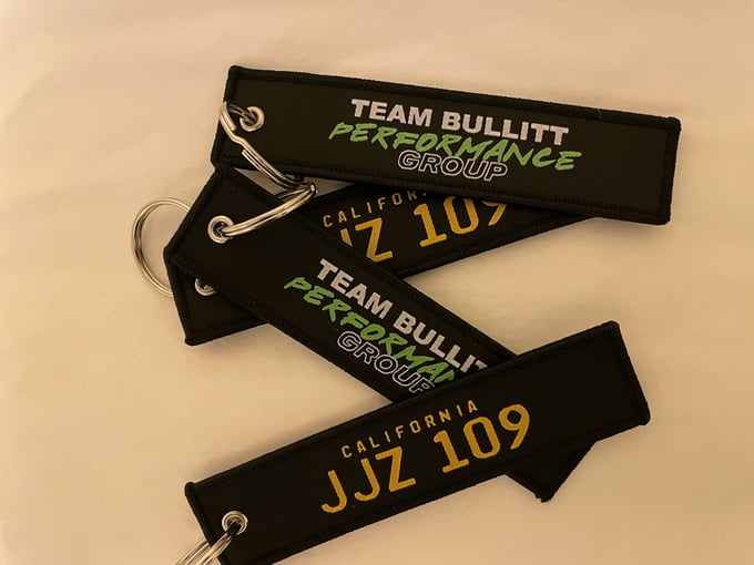 Image of Bullitt Jet Tag Key Chain