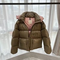 Image 5 of Brown+pink M coat🎀