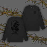 Image 3 of Skull & Rose Long Sleeve Tee