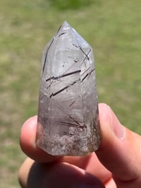 Image 1 of Red Rutile In Quartz Generator #2572