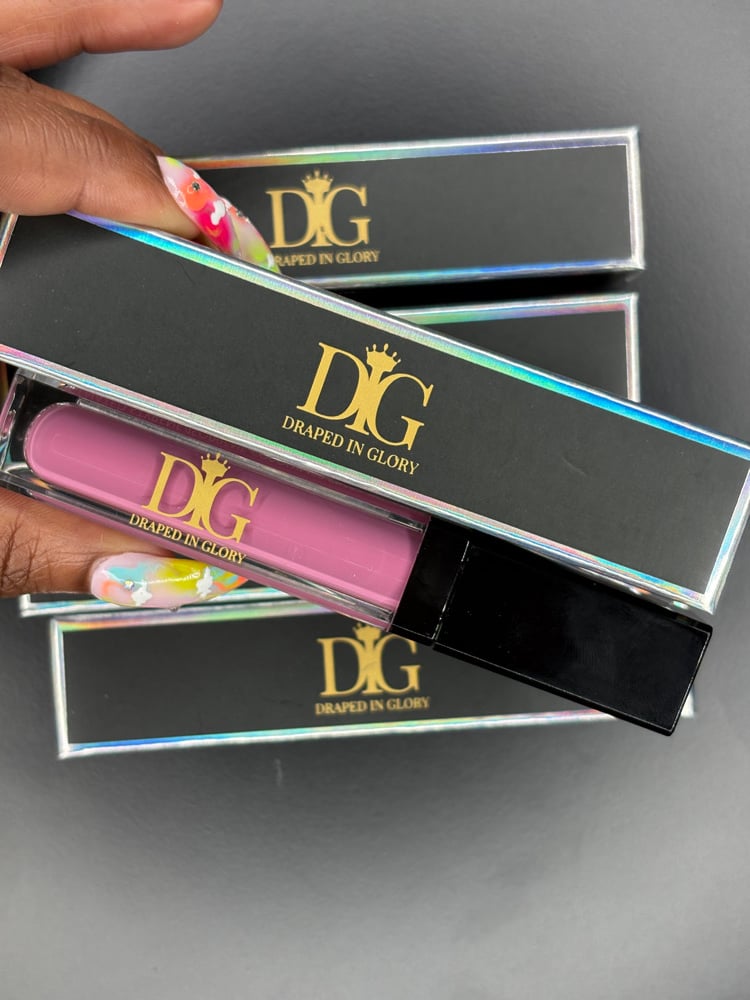 Image of Glow up liquid lipstick with LED light & mirror 