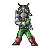 Kamen Rider V3 sticker