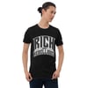 Rich and Rebellious shield Short-Sleeve Unisex T-Shirt