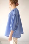 Blusa ampia in lino ( + colori )
