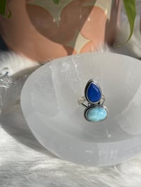 Image 1 of Lapis lazuli + larimar 