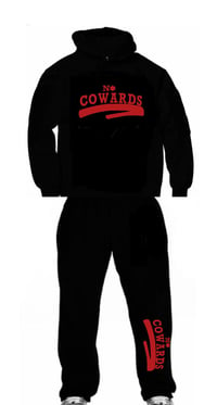 Image 2 of No Cowards Hoodie Jogger 