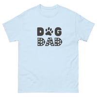 Image 5 of Unisex classic tee,  Dog Dad T-Shirt | Paw Print Dog Lover Graphic Tee