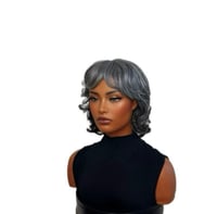 Image 2 of Celeste | Silver Layered Curl Wig