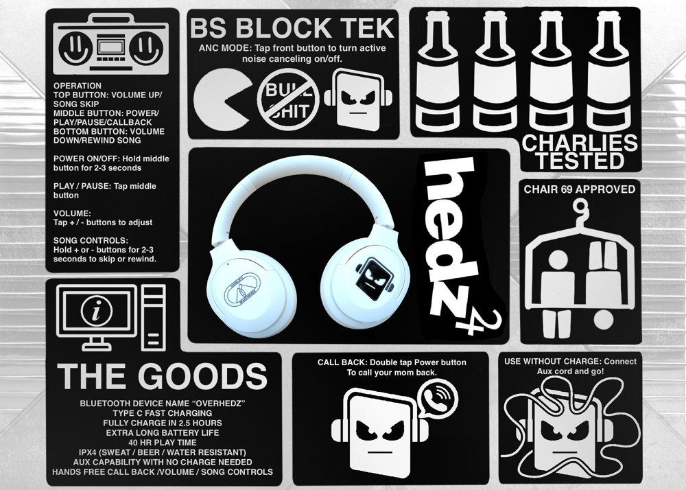 Image of CHARLIE'S OVERHEDZ