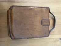 Image 3 of 1970s Tan Leather Satchel 