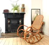 Art Nouveau Bentwood Rocking Chair 