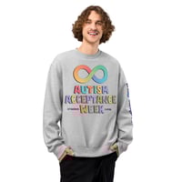 Image 5 of Oversized heavyweight sweatshirt Autism Acceptance Week 