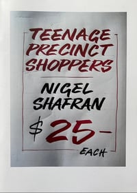 Image 1 of Nigel Shafran - Teenage Precinct Shoppers *Signed*