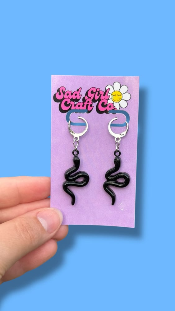 Image of Snake Earrings