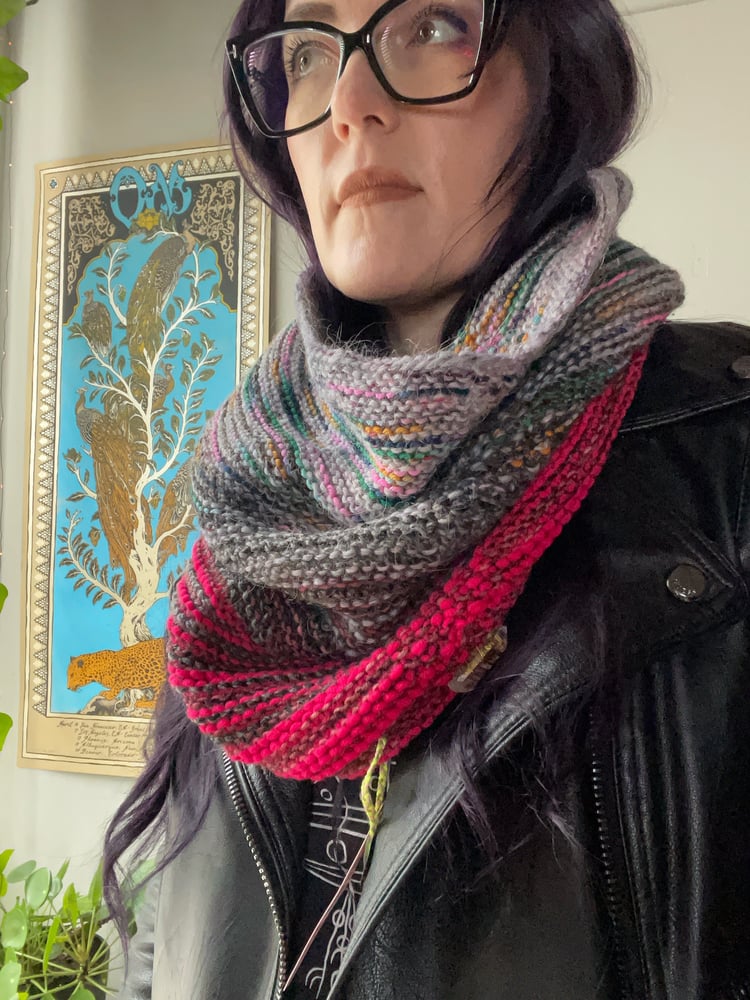 Image of Handknit Cowl 3