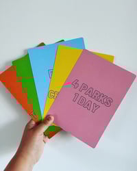 Image 1 of 4 Parks, 1 Day Challenge Cards 