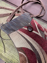 Image 4 of Large Zippertop Tapestry Bell Bag