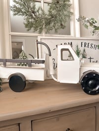 Image 1 of Rustic White Display Truck