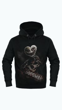 New Mizzle Heart Chainsaw Blk Hoodie 