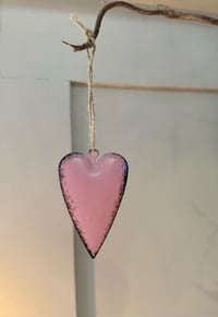 Image 3 of Pink Metal Heart 