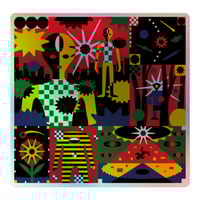 Image 1 of Visitors From The Red Star Sticker