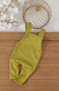 Image 3 of Newborn romper for photo shoots | Dylan | yellow green