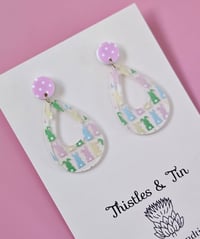 Image 4 of Spotty Easter Dangles - 559