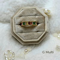 Image 3 of Starlight Stack Ring Collection GOLD