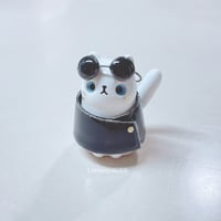 Image 1 of Gojo Cat Ceramic Figurine 4 (Discount Price Due To Imperpection) 