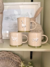 Image 1 of Farmhouse Mini Mugs ( Set of 3 )