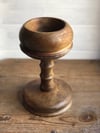 Chunky turned wooden chalice