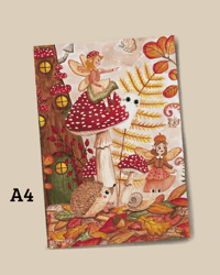 Image 1 of Affiche forêt d’automne
