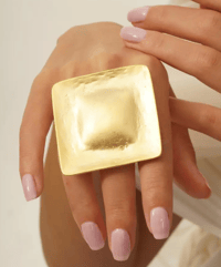 Image 1 of SQUARE BIZNESS ZAMAK RING 