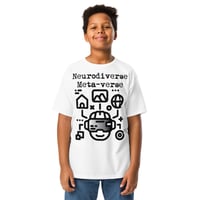 Image 1 of Youth classic tee Neurodiverse Meta-verse