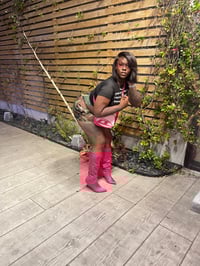 Image 2 of Camo cargo skirt 