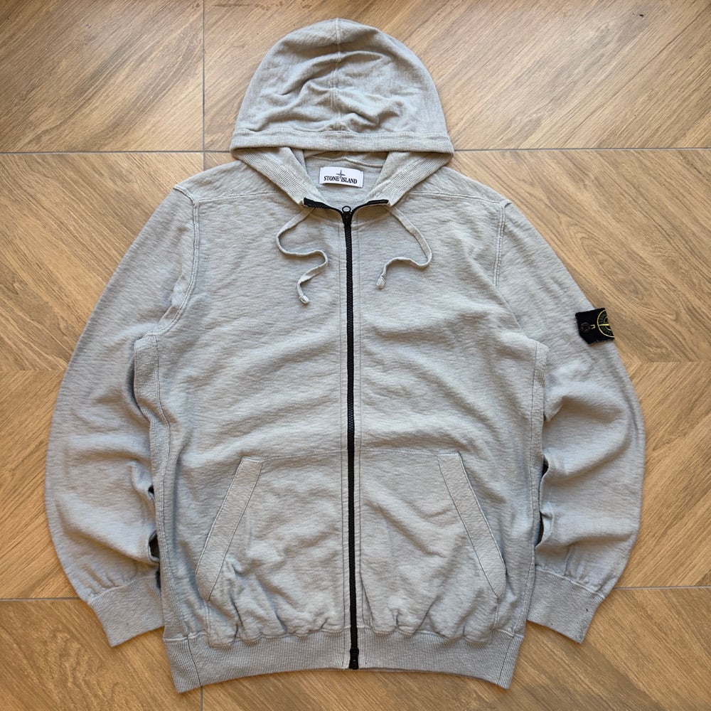 Image of Stone Island Knitted Zip Up, Size XL