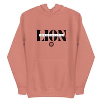 Image 4 of Lion Mentality Adult Hoodie(Black Logo)