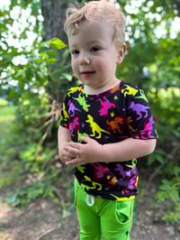 Image 2 of Electric Glow Basic Tee