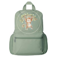 Cheeky Monkey Sage Backpack