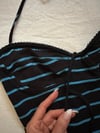 80s Betsey Johnson New York buster halter top