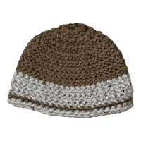 Oatmeal Crochet Beanie