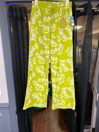 Neon Grinch Wide Leg Sweat Pants
