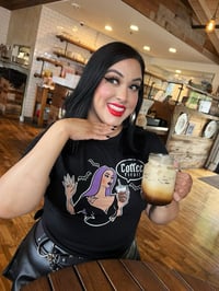 Image 2 of Coffee First! - Unisex Adult T-Shirt **PRE-ORDER**