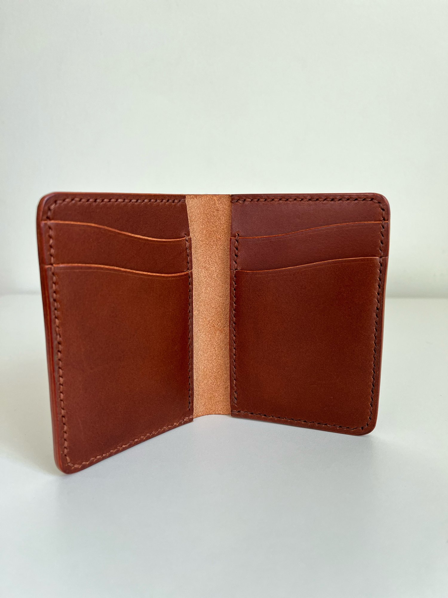 Image of Chestnut Buttero Vertical Cardholder