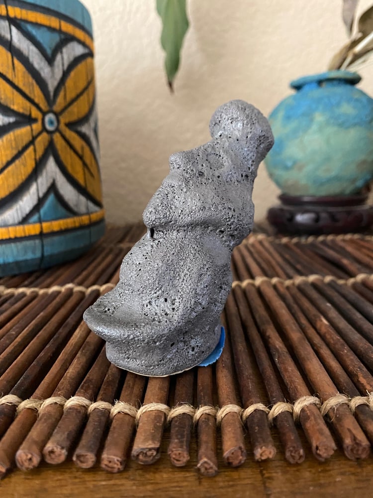 Image of Quick Sculpt Mini Moonrock Moai (f) - Shipping Included 