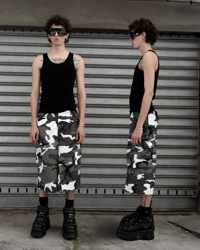 Image 4 of URBAN camo shorts