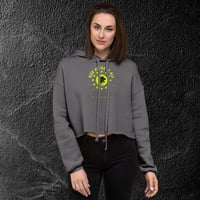 Image 6 of Rise Above Womens Cropped Hoodie