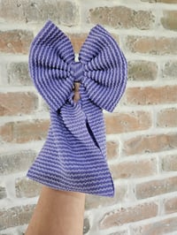 Image 2 of Purple Heavy Rib Knit