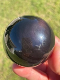 Image 16 of Rainbow Obsidian Sphere #1960